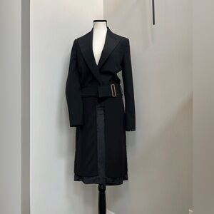 Vintage Tom Ford Era Wrap Jacket With Gold Bucket Size FR 38